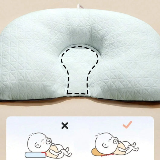 True Haven | Baby Head Shaping Pillow – Breathable Materials, Lightweight & Easy to Carry