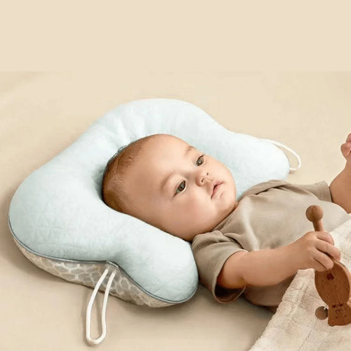 True Haven | Baby Head Shaping Pillow – Breathable Materials, Lightweight & Easy to Carry