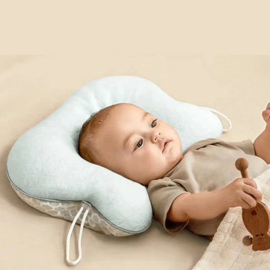 True Haven | Baby Head Shaping Pillow – Breathable Materials, Lightweight & Easy to Carry