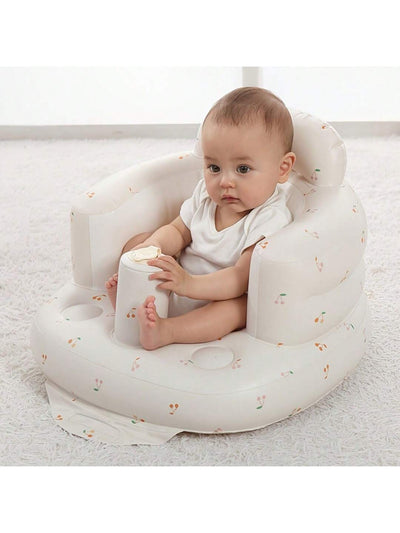 True Haven | Inflatable Baby Floor Seat – Soft & Protective Design, Portable & Easy to Inflate