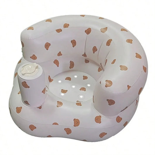 True Haven | Inflatable Baby Floor Seat – Soft & Protective Design, Portable & Easy to Inflate