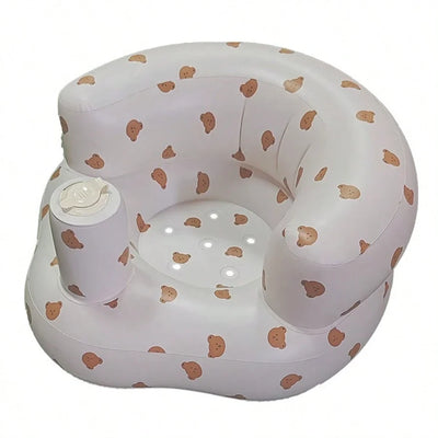 True Haven | Inflatable Baby Floor Seat – Soft & Protective Design, Portable & Easy to Inflate