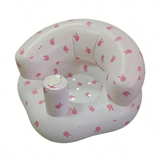 True Haven | Inflatable Baby Floor Seat – Soft & Protective Design, Portable & Easy to Inflate