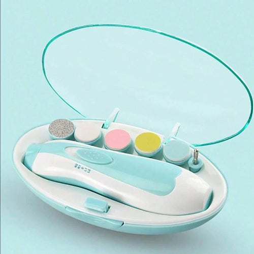 True Haven | Electric Baby Nail Trimmer Set – Safe & Gentle Grooming, Quiet Operation