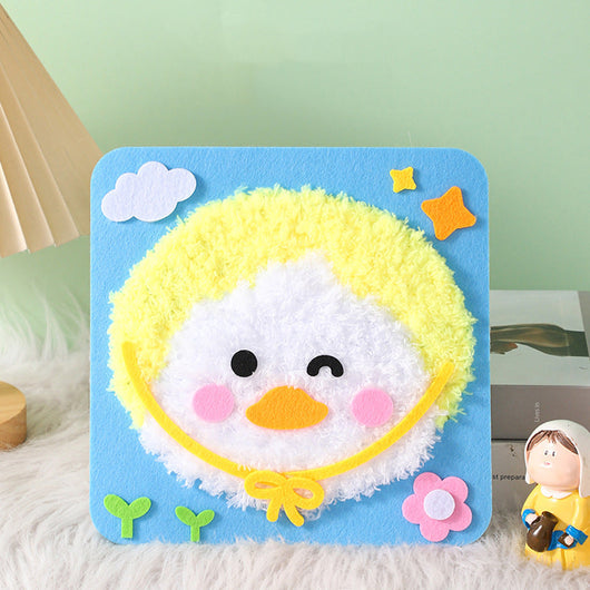 True Haven | DIY Knitting & Embroidery Craft Set for Kids – Safe Non-Toxic Materials, Builds Creativity