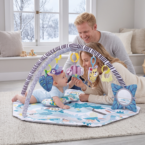 True Haven | Sensory Baby Play Gym – Interactive Toy for Toddlers, Supports Motor Skills