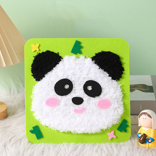True Haven | DIY Knitting & Embroidery Craft Set for Kids – Safe Non-Toxic Materials, Builds Creativity