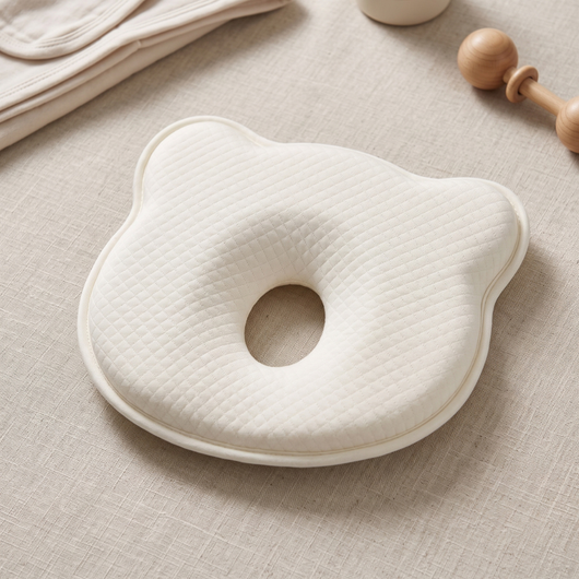 True Haven | Memory Foam Baby Pillow – Cozy Support for Naptime & Bedtime, Machine Washable
