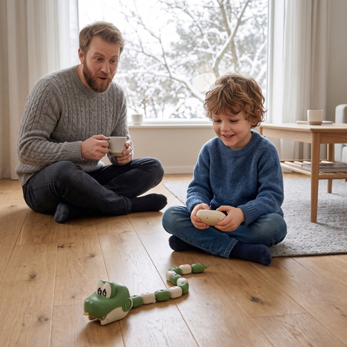 True Haven | Remote Control Snake Toy – Interactive Toy for Toddlers, Supports Motor Skills