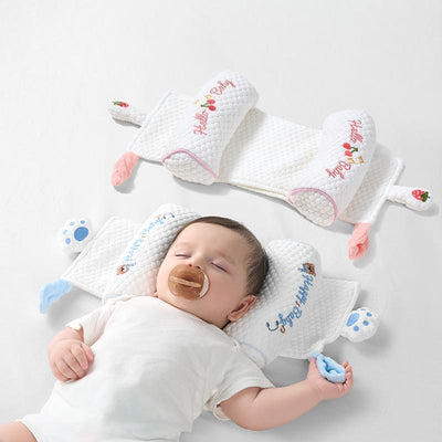 True Haven | Baby Head Shape Pillow – Adjustable Flat Head Support Cushion for Newborns