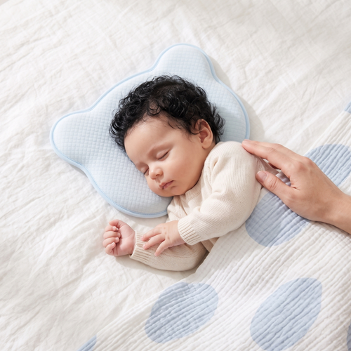True Haven | Memory Foam Baby Pillow – Cozy Support for Naptime & Bedtime, Machine Washable