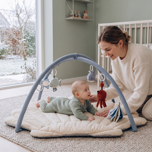 True Haven | Shell Baby Play Gym – Interactive Toy for Toddlers, Supports Motor Skills