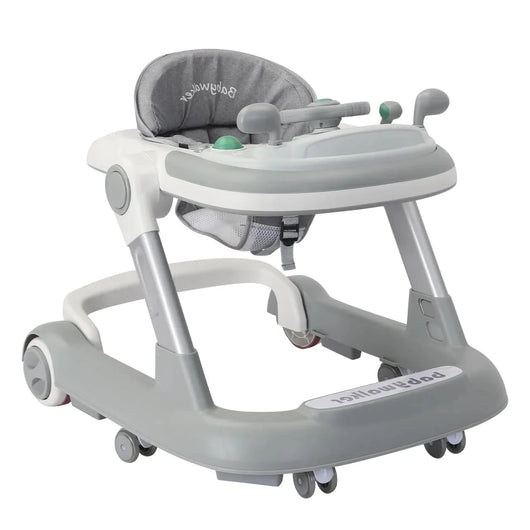 True Haven | Convertible Baby Walker – 2-in-1 Seated & Push-Behind Design, Adjustable Height