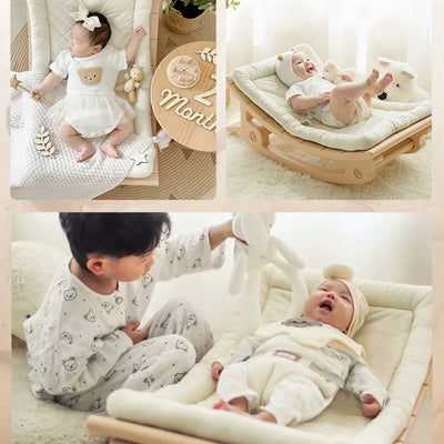 True Haven | Electric Baby Rocking Chair – Supportive Lumbar Design, Non-Toxic Materials