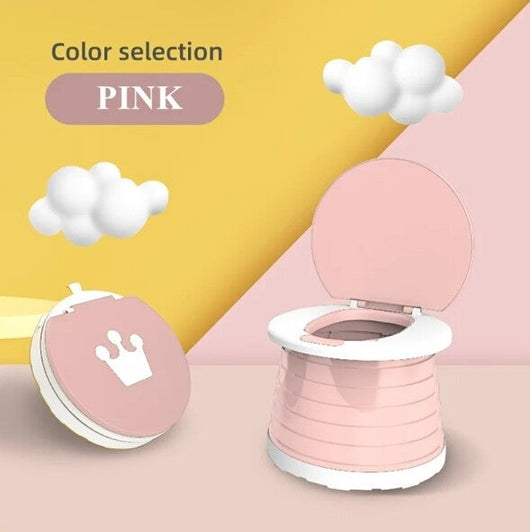 True Haven | Portable Kids Toilet Seat – Foldable & Travel-Ready, Non-Toxic Materials