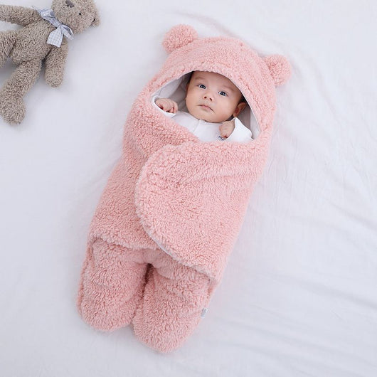True Haven | Fleece Pram Suit – Warm Insulated Baby Snowsuit for Strollers, 0-6 Months, 6 Colors