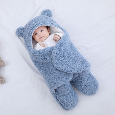 True Haven | Fleece Pram Suit – Warm Insulated Baby Snowsuit for Strollers, 0-6 Months, 6 Colors