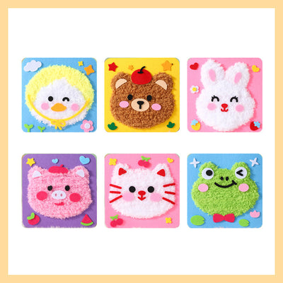 True Haven | DIY Knitting & Embroidery Craft Set for Kids – Safe Non-Toxic Materials, Builds Creativity
