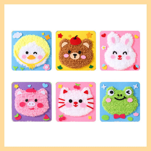 True Haven | DIY Knitting & Embroidery Craft Set for Kids – Safe Non-Toxic Materials, Builds Creativity