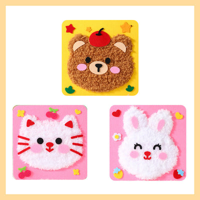 True Haven | DIY Knitting & Embroidery Craft Set for Kids – Safe Non-Toxic Materials, Builds Creativity