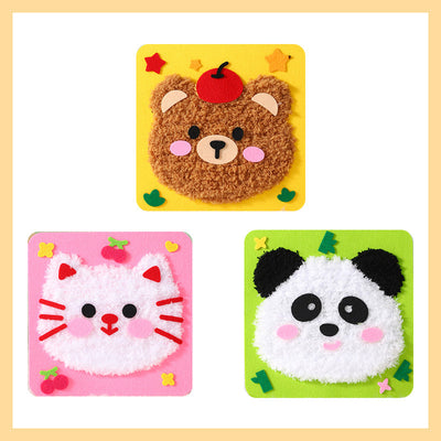 True Haven | DIY Knitting & Embroidery Craft Set for Kids – Safe Non-Toxic Materials, Builds Creativity