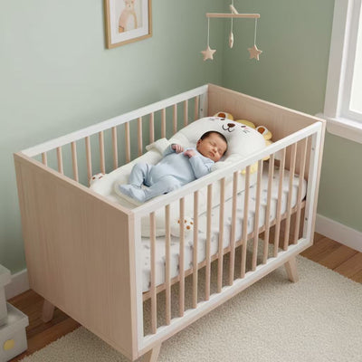 True Haven | Anti-Reflux Baby Lounger – Adjustable Incline Heated Lounger with Side Support