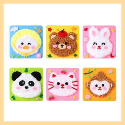 True Haven | DIY Knitting & Embroidery Craft Set for Kids – Safe Non-Toxic Materials, Builds Creativity