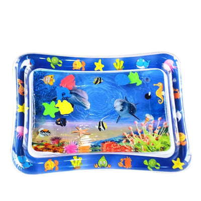 True Haven | Baby Tummy Time Mat – Engaging Sensory Design, Foldable & Portable