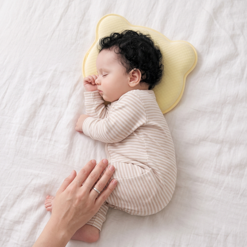 True Haven | Memory Foam Baby Pillow – Cozy Support for Naptime & Bedtime, Machine Washable