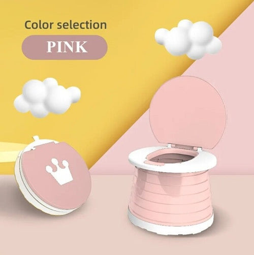True Haven | Portable Kids Toilet Seat – Foldable & Travel-Ready, Non-Toxic Materials