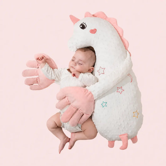 True Haven | Plush Hug Soother – Rhythmic Patting Comfort Toy for Startle Reflex, 3-Speed