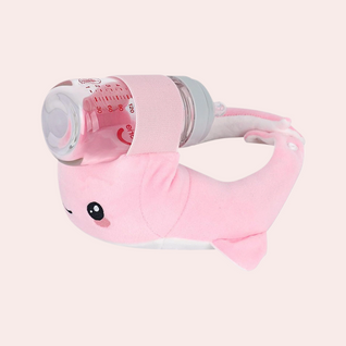 True Haven | Ergonomic Bottle Feeding Support Pillow – Hands-Free Self-Feeding Cushion, Washable