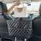 True Haven | Car Seat Back Organizer – Large Capacity Storage, Durable Faux Leather with Mesh Pockets