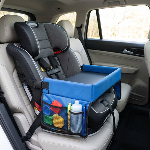 True Haven | Kids Snack and Play Travel Tray – Mealtime Made Easier, Hands-Free Comfort