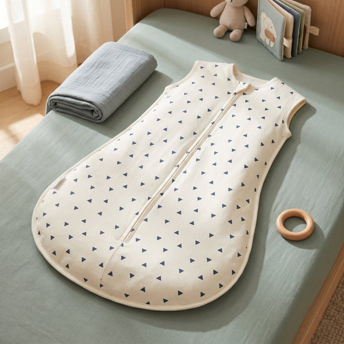 True Haven | Sleeveless Baby Sleeping Bag – Cozy Support for Naptime & Bedtime, Machine Washable