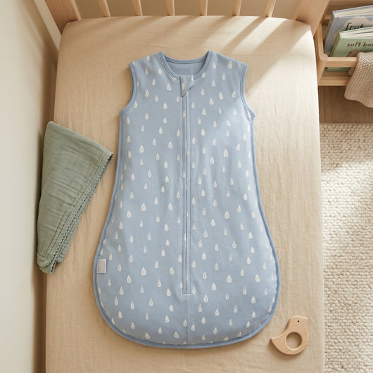 True Haven | Sleeveless Baby Sleeping Bag – Cozy Support for Naptime & Bedtime, Machine Washable