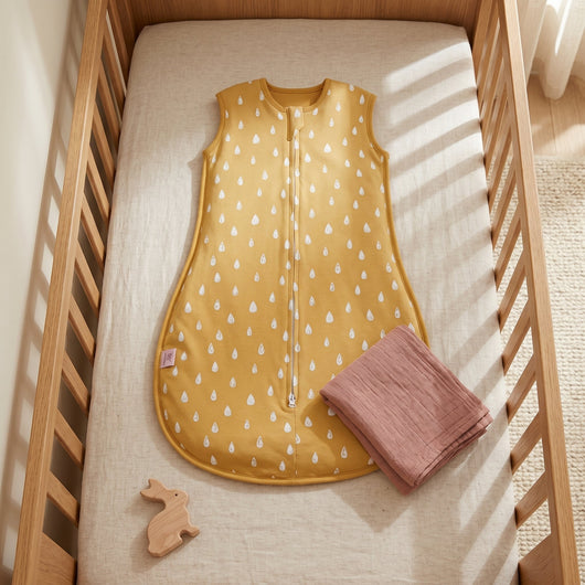 True Haven | Sleeveless Baby Sleeping Bag – Cozy Support for Naptime & Bedtime, Machine Washable