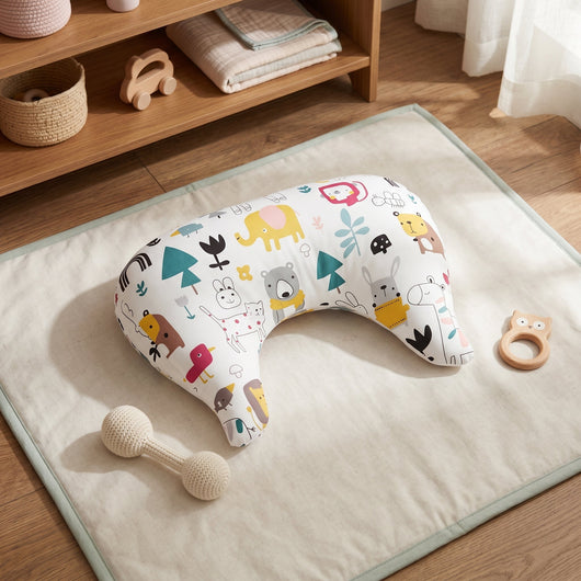 True Haven | Tummy Time Pillow – Durable Playtime Favorite, Non-Toxic Materials