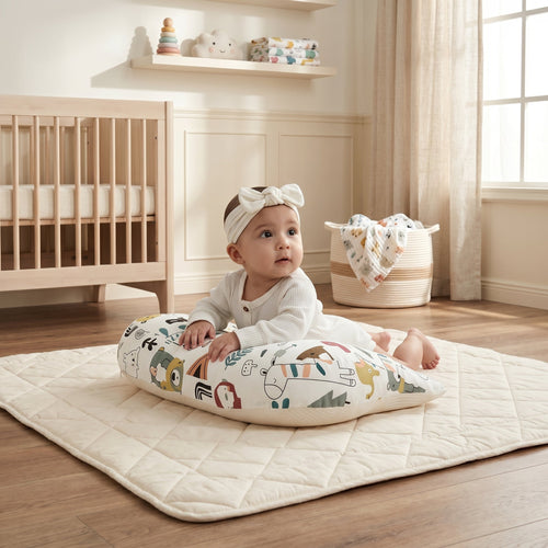 True Haven | Tummy Time Pillow – Durable Playtime Favorite, Non-Toxic Materials