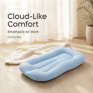 True Haven | Breathable Mesh Baby Lounger – Cool 3D-Mesh Newborn Support Nest, 0-6 Months, 7 Colors