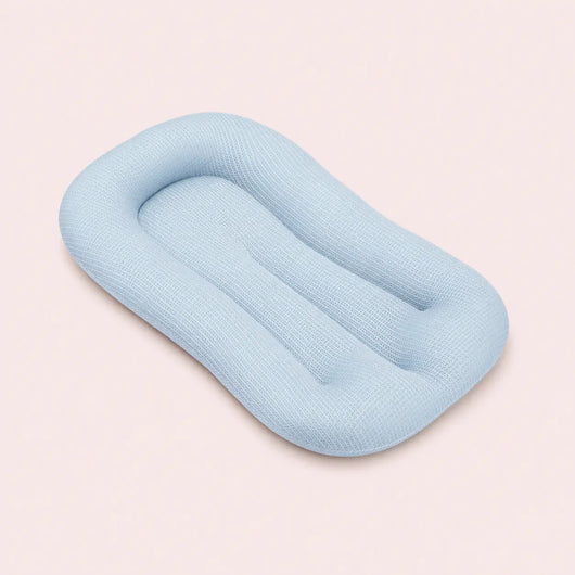 True Haven | Breathable Mesh Baby Lounger – Cool 3D-Mesh Newborn Support Nest, 0-6 Months, 7 Colors