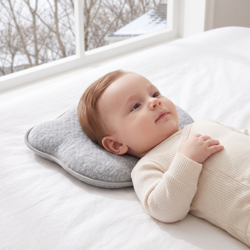 True Haven | Memory Foam Baby Pillow – Cozy Support for Naptime & Bedtime, Machine Washable