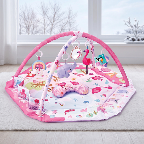 True Haven | Sensory Baby Play Gym – Interactive Toy for Toddlers, Supports Motor Skills