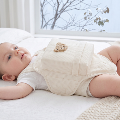 True Haven | Anti Roll Baby Positioner Pillow – Snuggly Nursery Must-Have, Gentle on Sensitive Skin