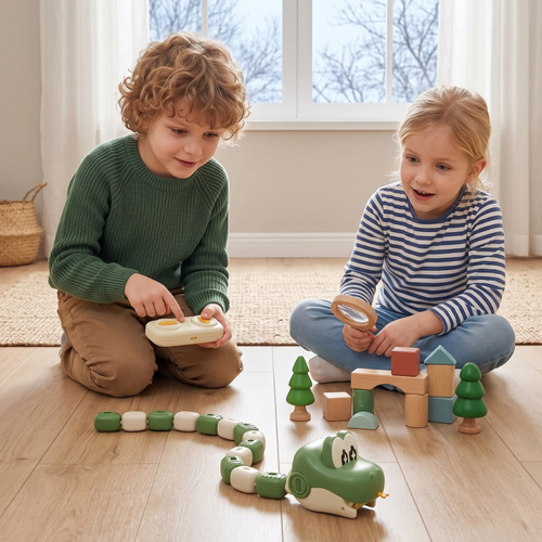 True Haven | Remote Control Snake Toy – Interactive Toy for Toddlers, Supports Motor Skills