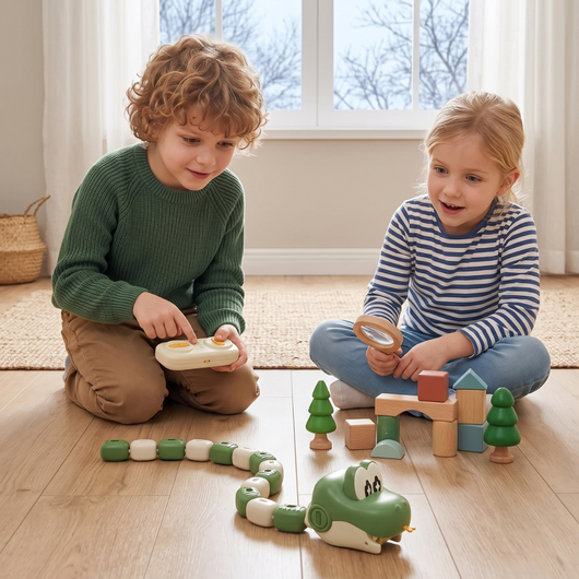 True Haven | Remote Control Snake Toy – Interactive Toy for Toddlers, Supports Motor Skills