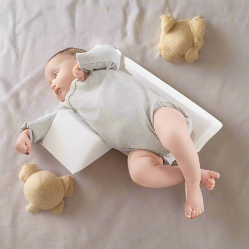 True Haven | Adjustable Anti-Roll Baby Sleep Positioner – Soft Breathable Materials, Machine Washable Cover