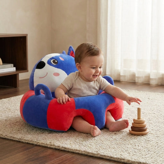 True Haven | Baby Sitting Chair – Supportive Nursery Essential, Sturdy & Comfortable