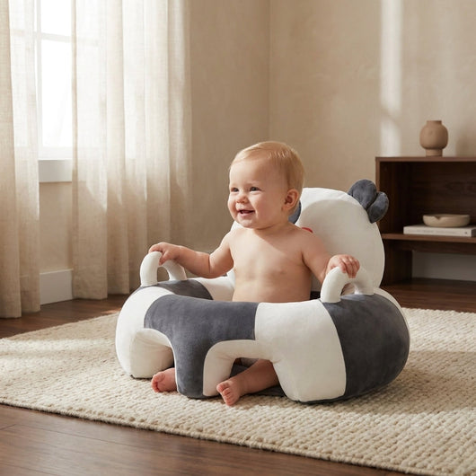 True Haven | Baby Sitting Chair – Supportive Nursery Essential, Sturdy & Comfortable