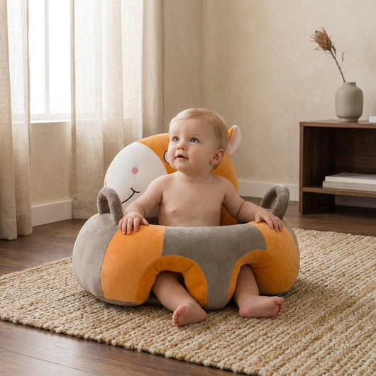 True Haven | Baby Sitting Chair – Supportive Nursery Essential, Sturdy & Comfortable